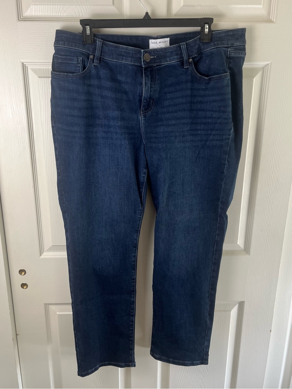 Lane Bryant  Dark Blue Straight-Leg Jeans